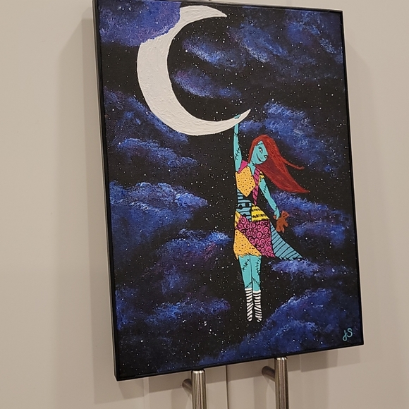 Nightmare Before Christmas Sally Acrylic Painting - Picture 3 of 6